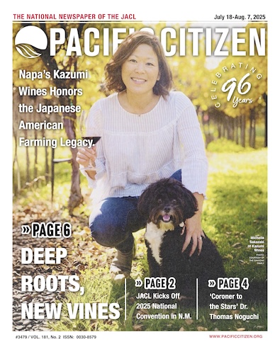 Kazumi Wines featured in Pacific Citizen